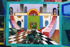 Detail  of the Grand Hall: Blue House's Dream